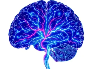 Neural connections in brain representing neurodivergence